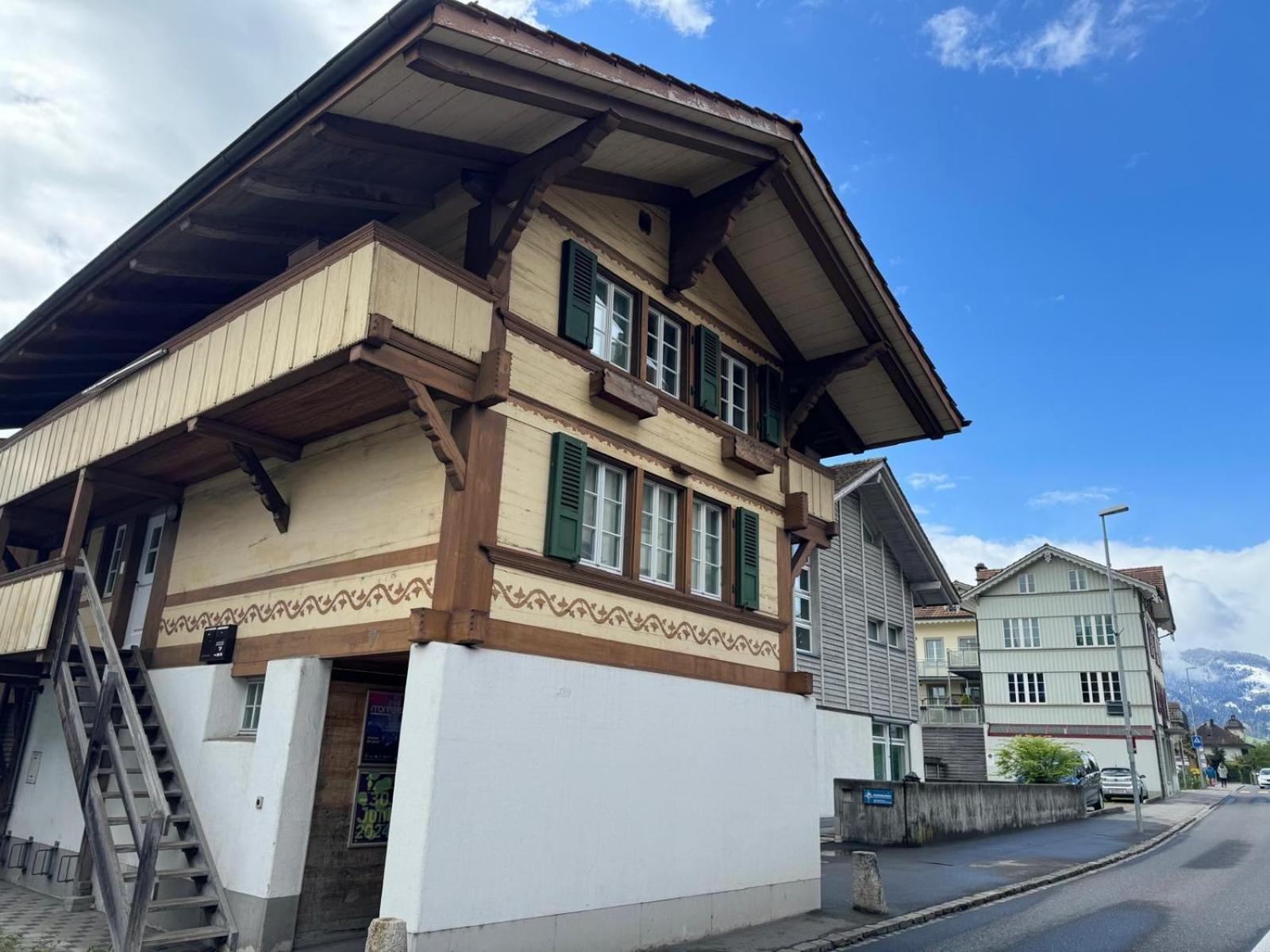 Chalet Studio Apartment With Aircon Interlaken Exterior photo